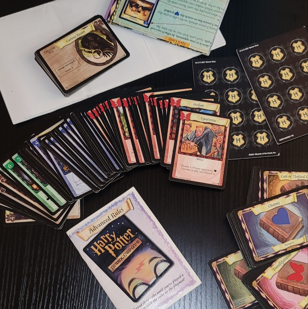 Harry Potter Trading Card Game 2001 Wizards of the Coast Inc